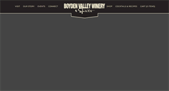 Desktop Screenshot of boydenvalley.com