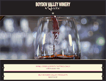 Tablet Screenshot of boydenvalley.com